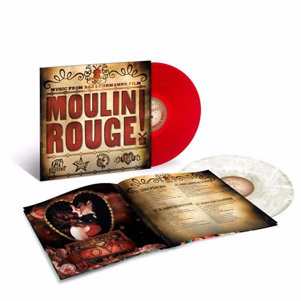 Various Artists - Moulin Rouge (Original Soundtrack) (Limited Edition, Red & Clear Vinyl) (2 Lp's) | Mint (M) Mint (M)