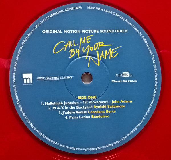 Call Me By Your Name (Original Motion Picture Soundtrack) | Mint (M) Mint (M)