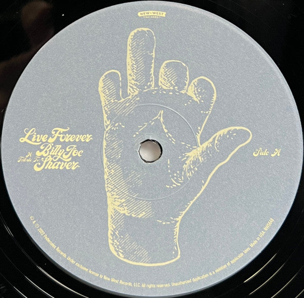 Live Forever (A Tribute To: Billy Joe Shaver) | Mint (M) Mint (M)