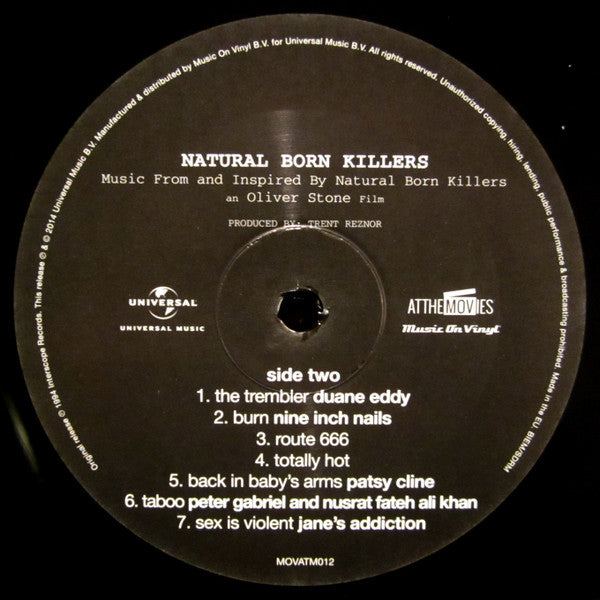 Natural Born Killers: A Soundtrack For An Oliver Stone Film | Mint (M) Mint (M)