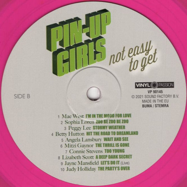 Pin-Up Girls - Not Easy To Get | Mint (M) Mint (M)