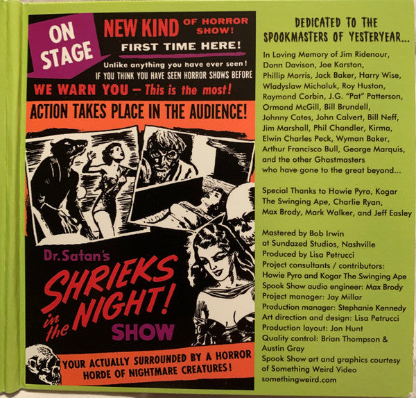 Something Weird Spook Show Spectacular A-Go-Go | Mint (M) Mint (M)
