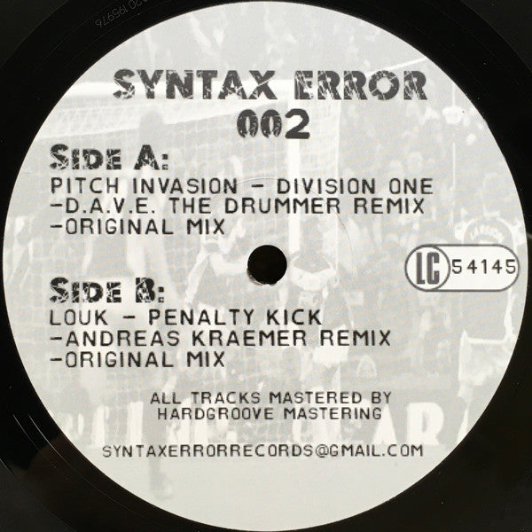 Syntax Error 002 | Mint (M) Generic