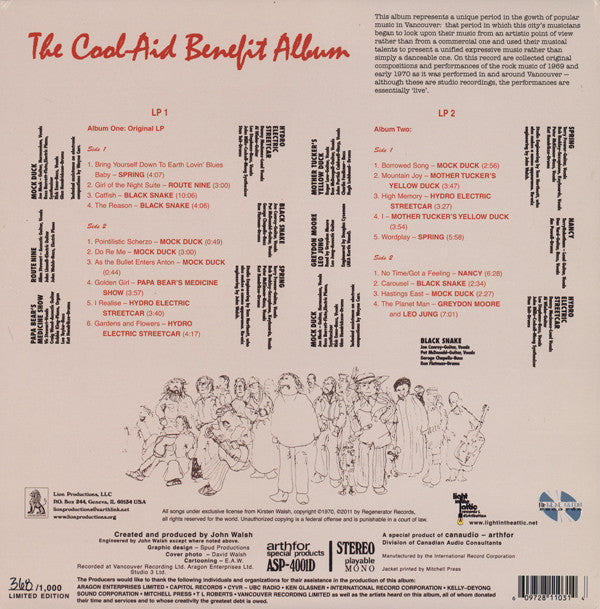 The Cool-Aid Benefit Album | Mint (M) Mint (M)