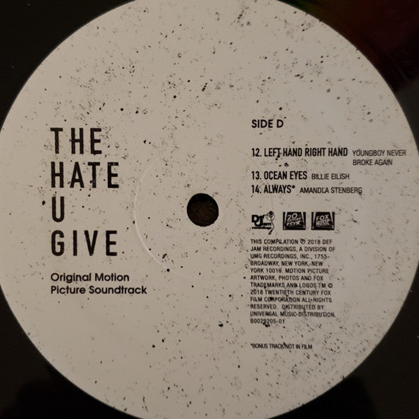 The Hate U Give (Original Motion Picture Soundtrack) | Mint (M) Mint (M)