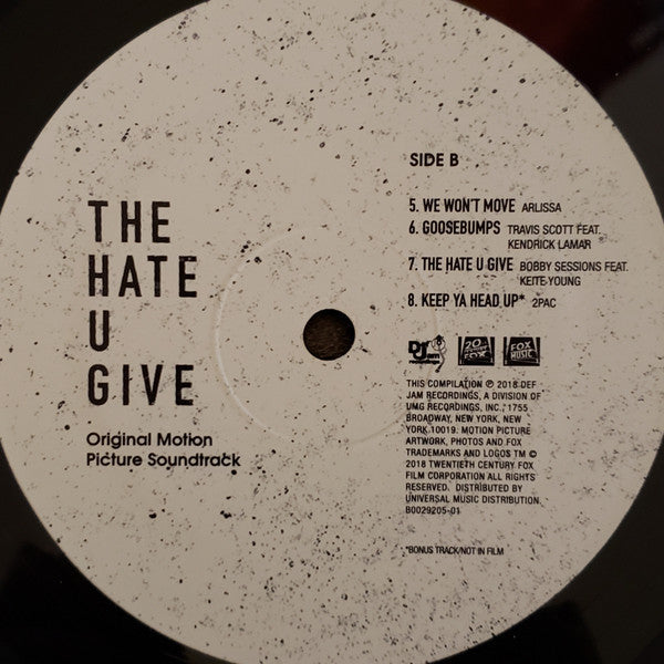 The Hate U Give (Original Motion Picture Soundtrack) | Mint (M) Mint (M)