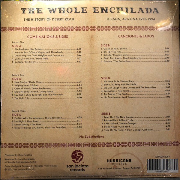 The Whole Enchilada: The History Of Desert Rock Tucson, Az 1978-1994 | Mint (M) Mint (M)