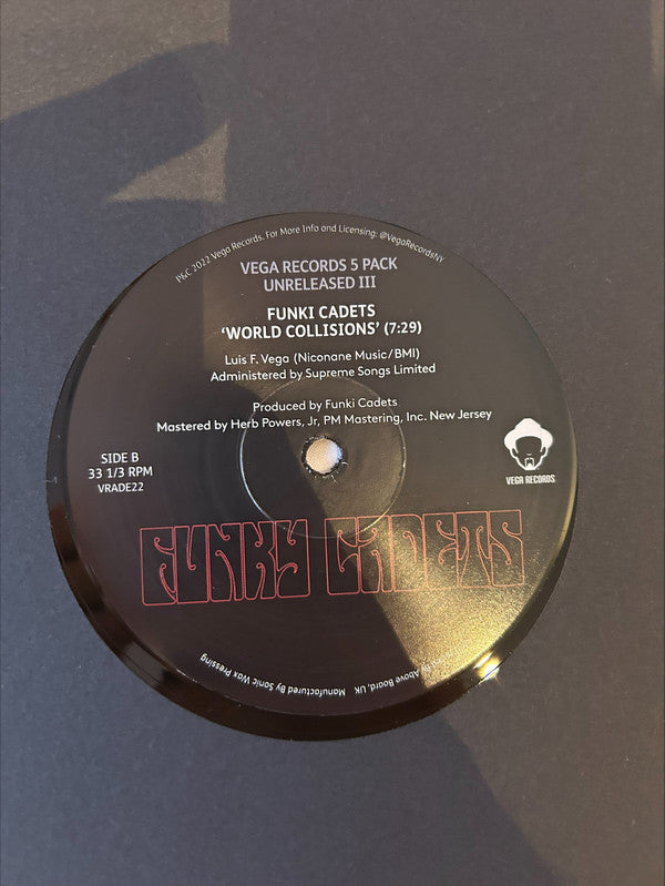 Vega Records 5 Pack Unreleased III | Mint (M) Mint (M)