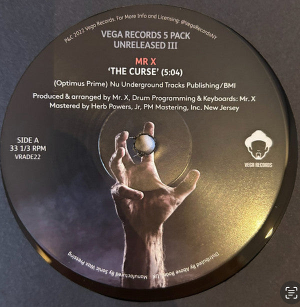 Vega Records 5 Pack Unreleased III | Mint (M) Mint (M)