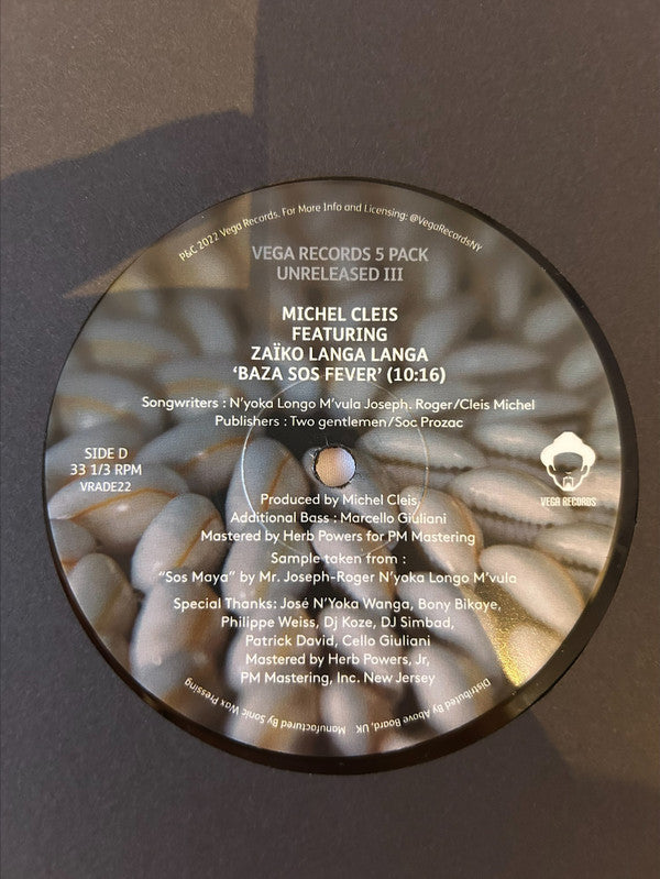 Vega Records 5 Pack Unreleased III | Mint (M) Mint (M)
