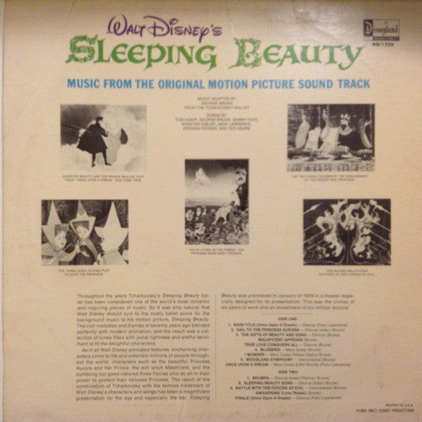 Various - Walt Disney's Sleeping Beauty (Music From The Original Motion Picture Sound Track) | Very Good Plus (VG+) Near Mint (NM)