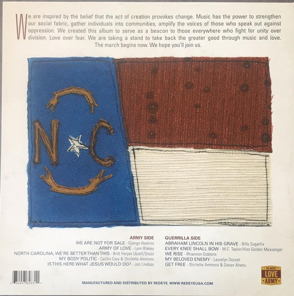 We Are Not For Sale (Songs Of Protest By The NC Music Love Army) | Mint (M) Mint (M)