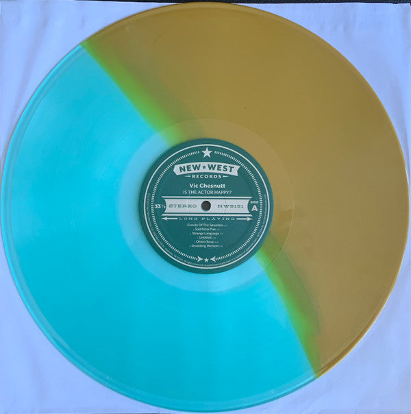 Is The Actor Happy? (SEAGLASS & GOLD SPLIT VINYL) | Mint (M) Mint (M)