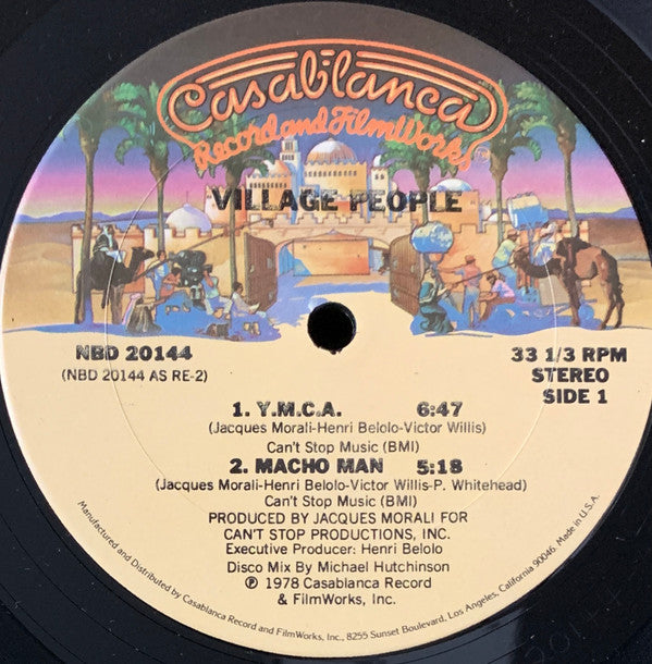 Village People - Y.M.C.A. / Macho Man | Near Mint (NM) Very Good Plus (VG+)