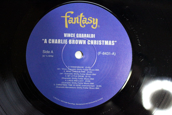 Vince Guaraldi Trio - A Charlie Brown Christmas (VINYL) | Mint (M) Mint (M)