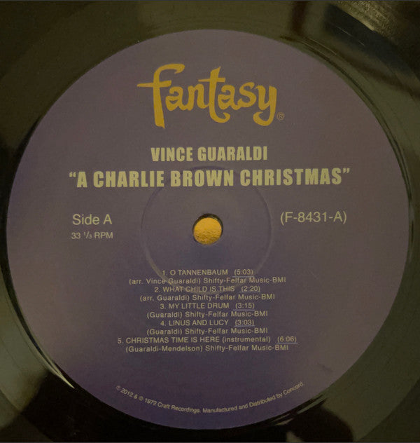 Vince Guaraldi Trio - A Charlie Brown Christmas (VINYL) | Mint (M) Mint (M)