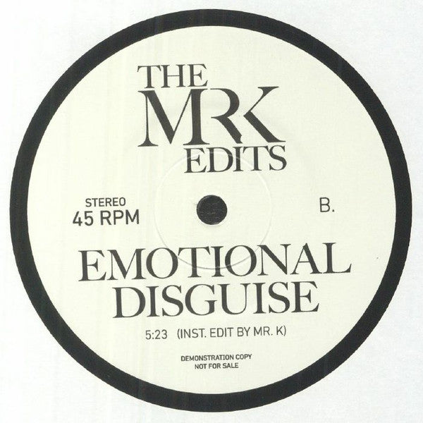 Pleasure Boys / Emotional Disguise 7" | Mint (M) Generic