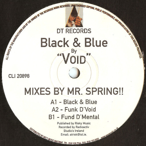 Black & Blue | Very Good Plus (VG+) Generic