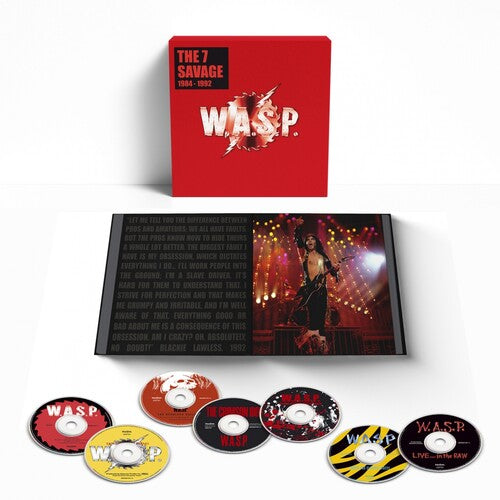 7 Savage: 1984-1992 (Boxset with Hardback 60 Page Book In Slipcase) (7 Cd's) |