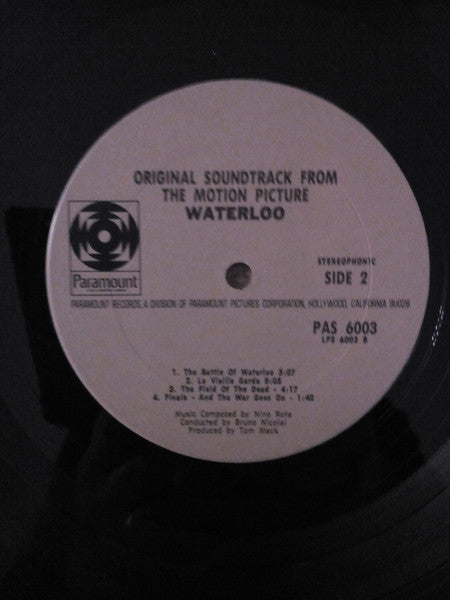 Nino Rota - Waterloo (Original Soundtrack Recording) (VINYL) | Near Mint (NM) Near Mint (NM)