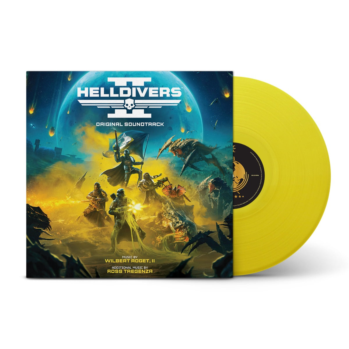 Helldivers II (Original Game Soundtrack) (Translucent Yellow Colored Vinyl) | Mint (M) Mint (M)