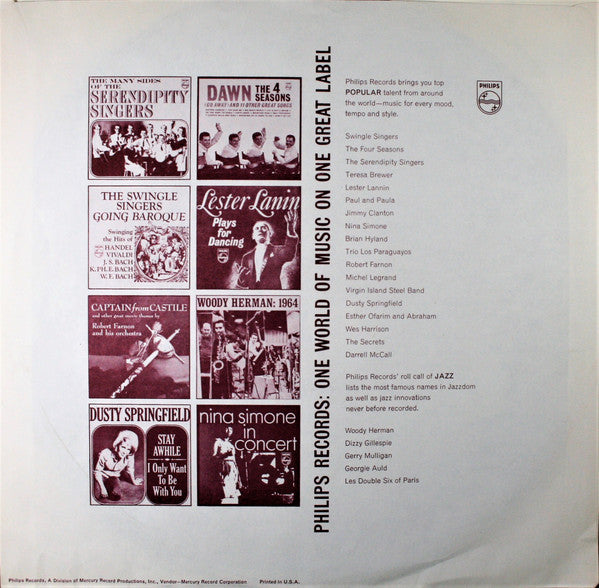 The Swinging Herman Herd Recorded Live | Near Mint (NM) Very Good Plus (VG+)