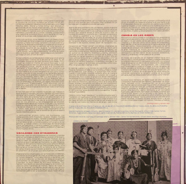 Cumbia Beat Vol. 1 (Experimental Guitar-Driven Tropical Sounds From Perú 1966/1976) | Mint (M) Mint (M)