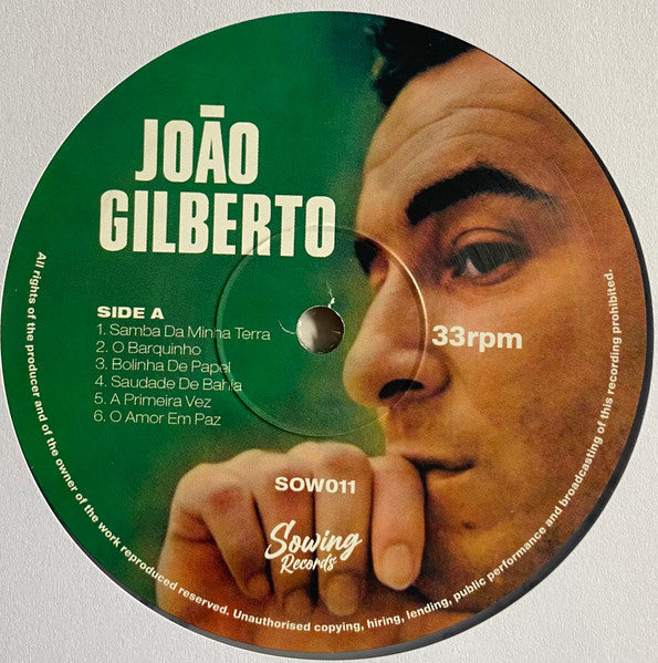 João Gilberto (CLEAR) | Mint (M)