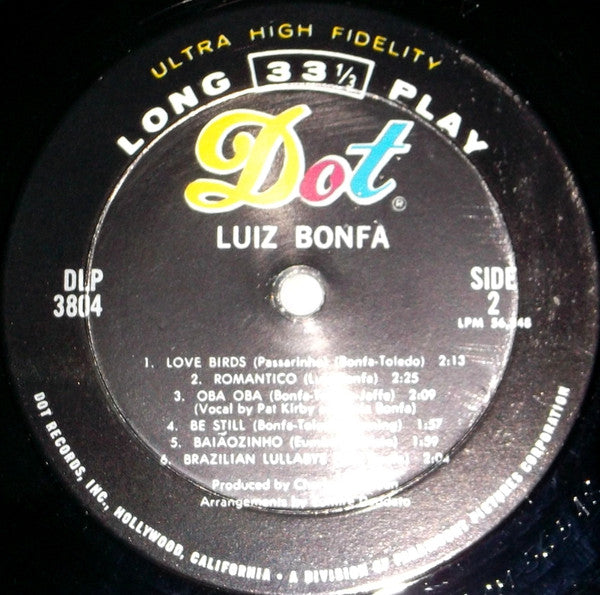 Luiz Bonfá - Luiz Bonfá (VINYL) | Very Good Plus (VG+) Near Mint (NM)