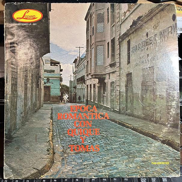 Quique y Tomas - Epoca Romantica Con Quique y Tomas Vol 3 (VINYL) | Very Good Plus (VG+) Very Good (VG)