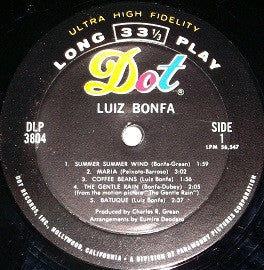 Luiz Bonfá - Luiz Bonfá (VINYL) | Very Good Plus (VG+) Near Mint (NM)
