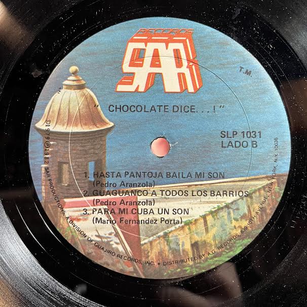 Alfredo "Chocolate" Armenteros - Dice (VINYL) | Very Good Plus (VG+) Very Good (VG)