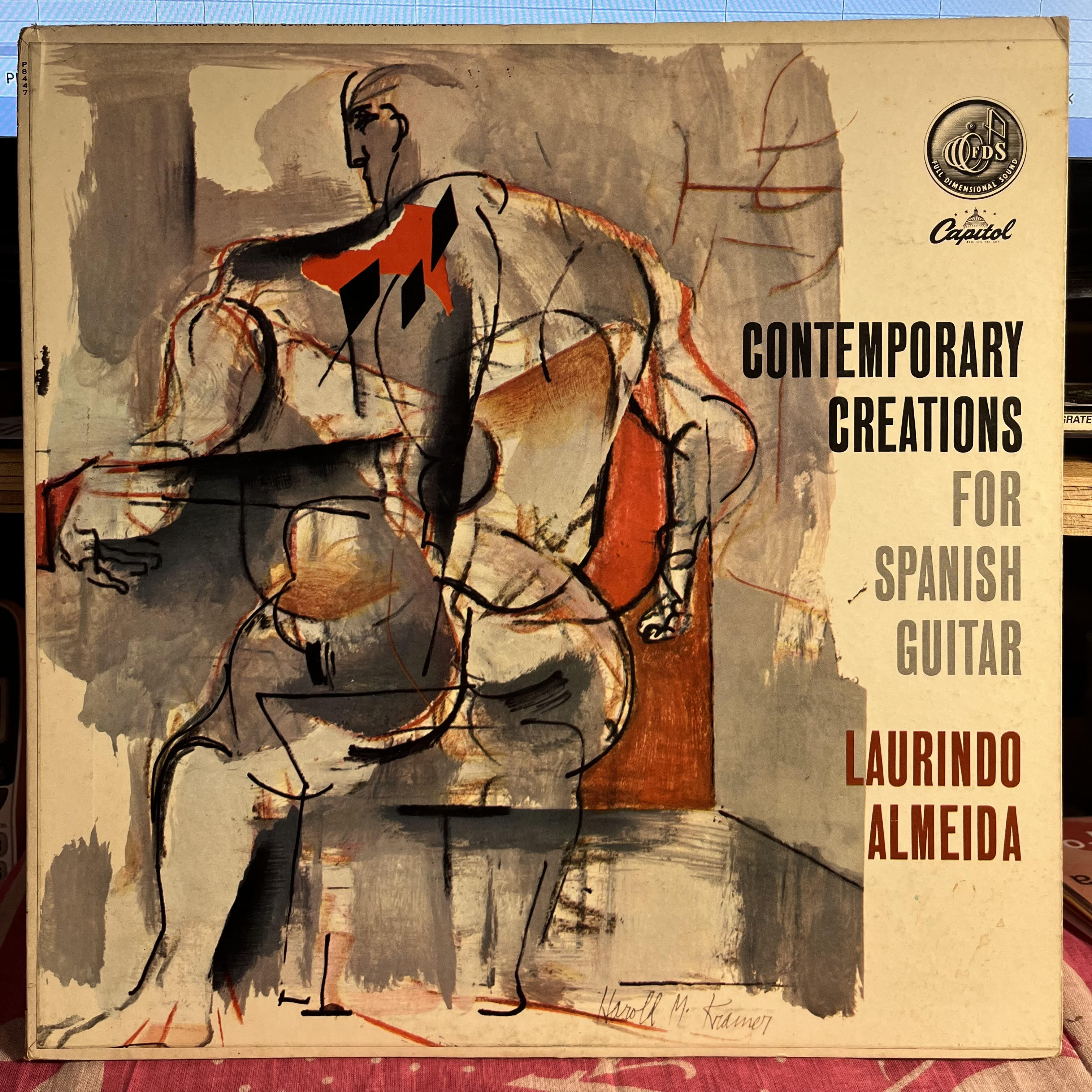 Laurindo Almeida - Contemporary Creations For Spanish Guitar | Very Good (VG) Excellent (EX)