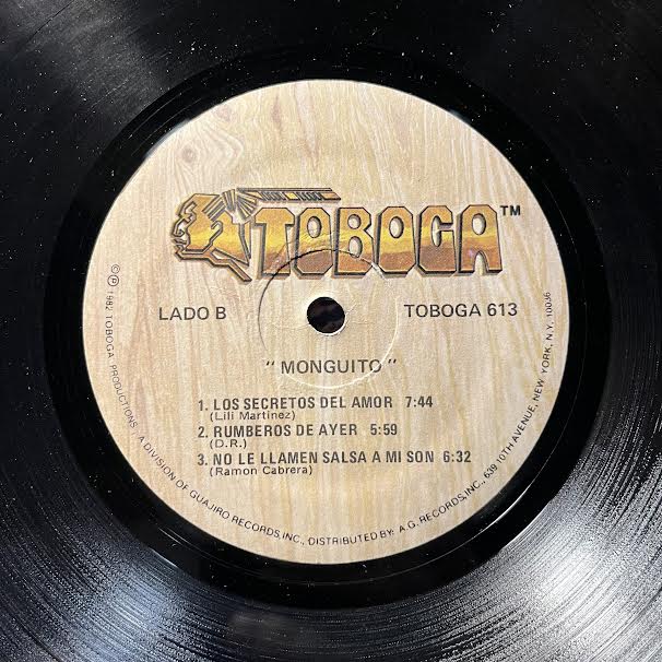 Monguito (2) - El Unico (VINYL) | Very Good (VG) Good Plus (G+)