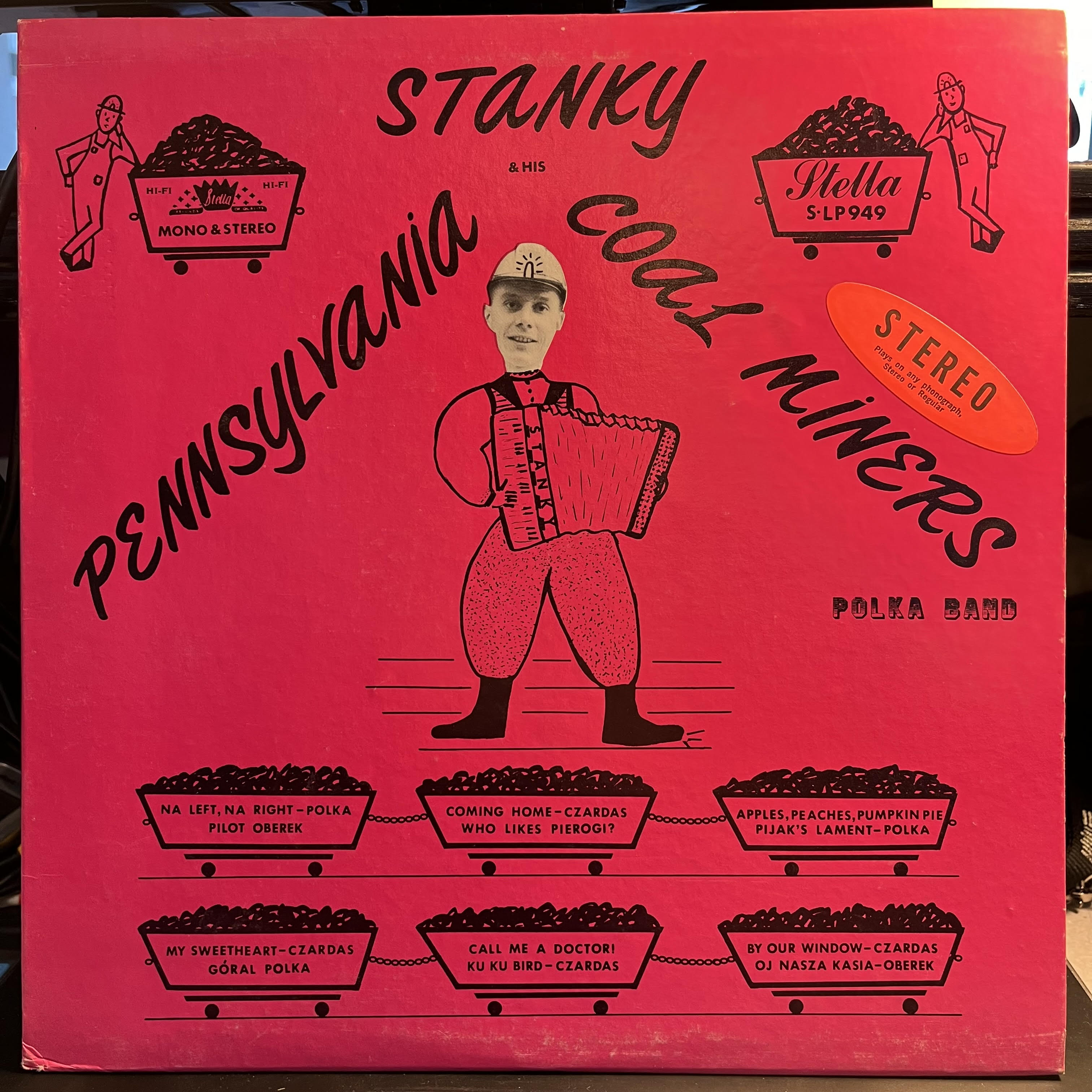 Stanky And His Pennsylvania Coal Miners Polka Band | Excellent (EX) Excellent (EX)