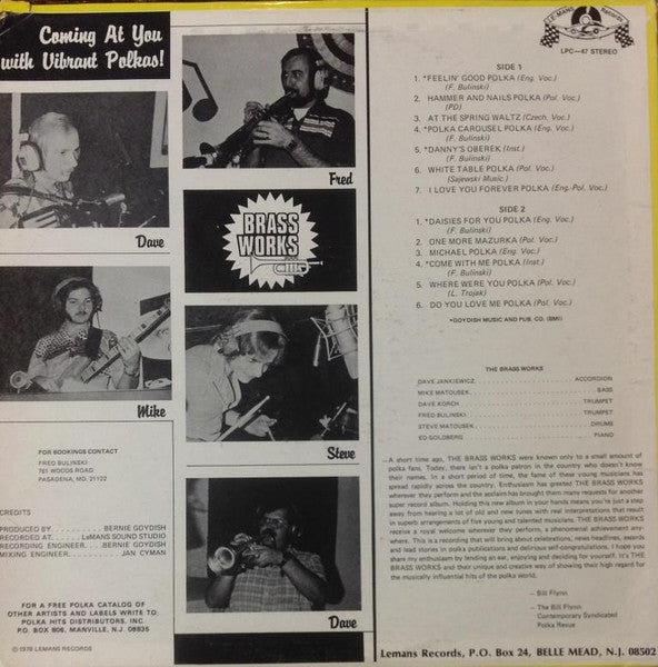 Coming At You With Vibrant Polkas! (VINYL) | Near Mint (NM) Near Mint (NM)