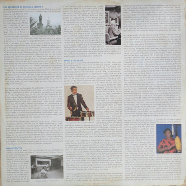 The Afrosound Of Colombia Volume 1 *LIGHT CREASE*(3xVINYL) | Mint (M) Excellent+ (EX+)