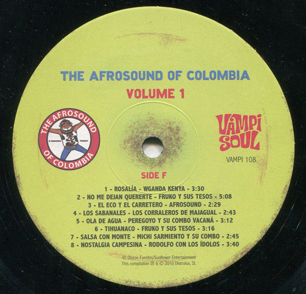 The Afrosound Of Colombia Volume 1 *LIGHT CREASE*(3xVINYL) | Mint (M) Excellent+ (EX+)