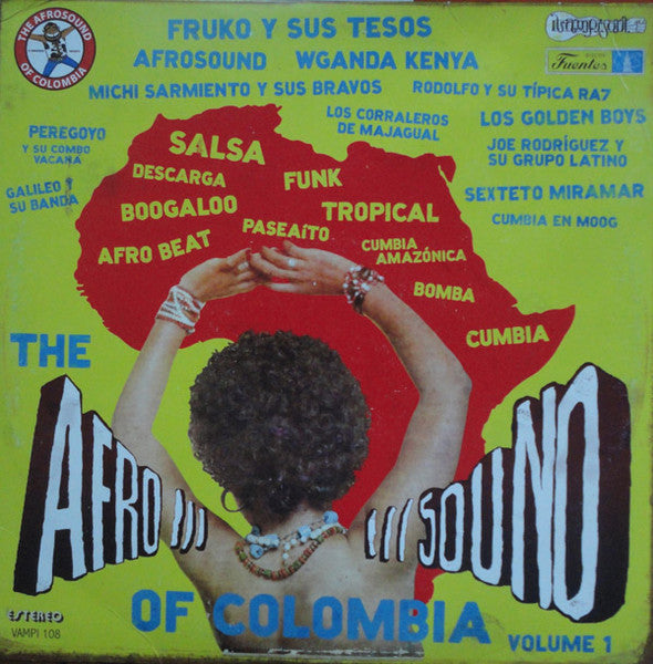 The Afrosound Of Colombia Volume 1 *LIGHT CREASE*(3xVINYL) | Mint (M) Excellent+ (EX+)