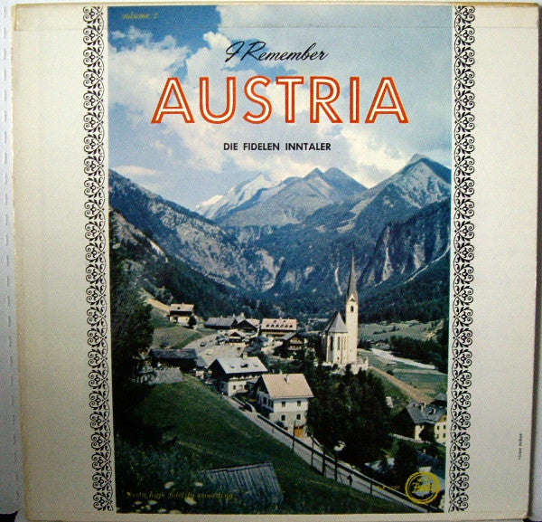 I Remember Austria Volume 2 (VINYL) | Excellent+ (EX+) Excellent+ (EX+)