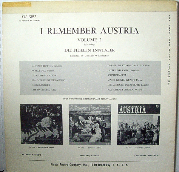 I Remember Austria Volume 2 (VINYL) | Excellent+ (EX+) Excellent+ (EX+)