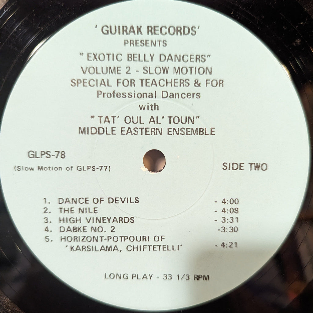 Exotic Belly Dancers *SIGNED* - Volume 2 | Excellent (EX) Very Good Plus (VG+)