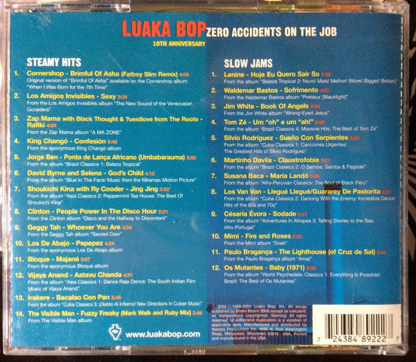 Various - Luaka Bop: Zero Accidents On The Job (10th Anniversary) (2xCD) | Excellent+ (EX+) Excellent (EX)