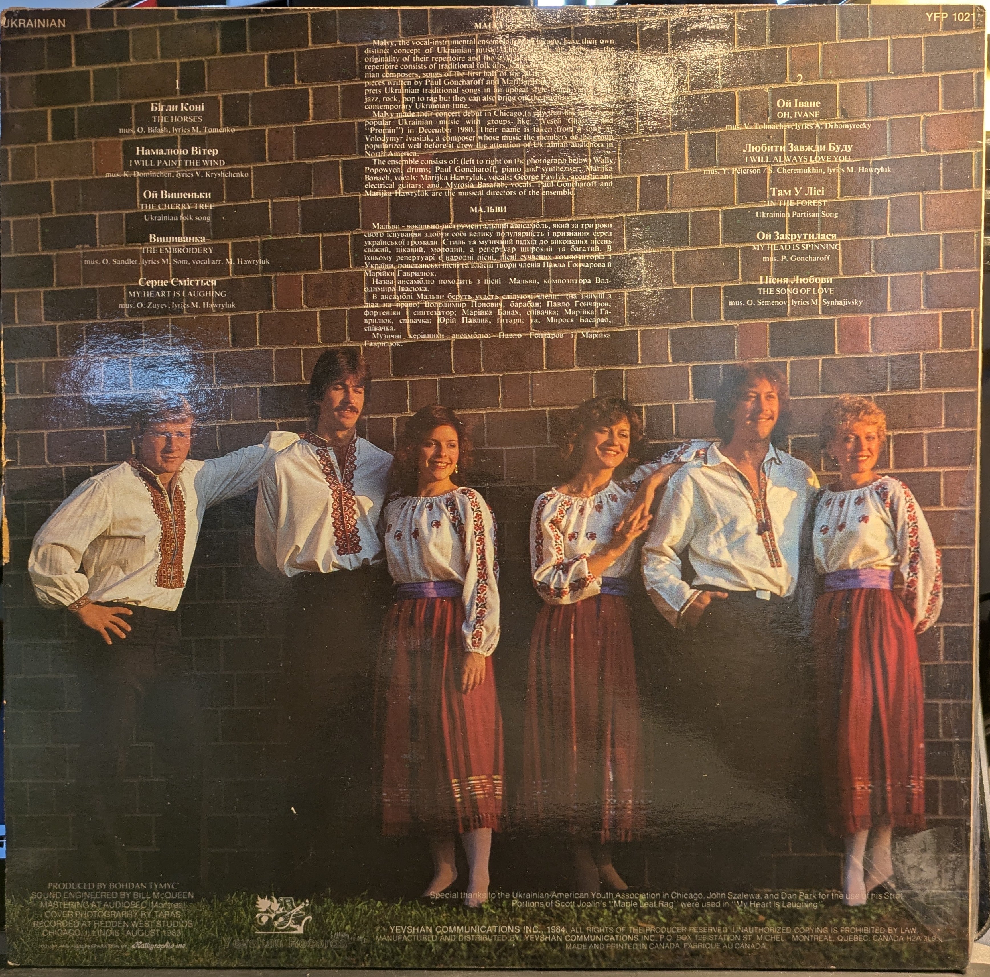 Malvy (VINYL) | Excellent (EX) Excellent+ (EX+)