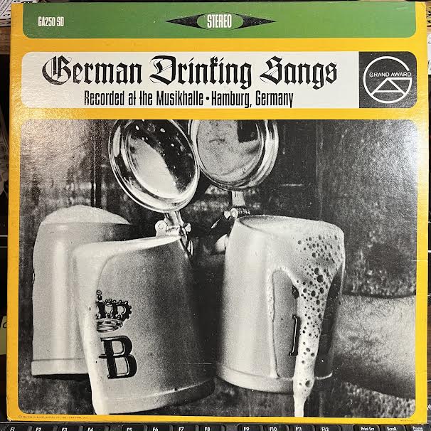 Various - German Drinking Songs (VINYL) | Near Mint (NM or M-) Near Mint- (NM-)