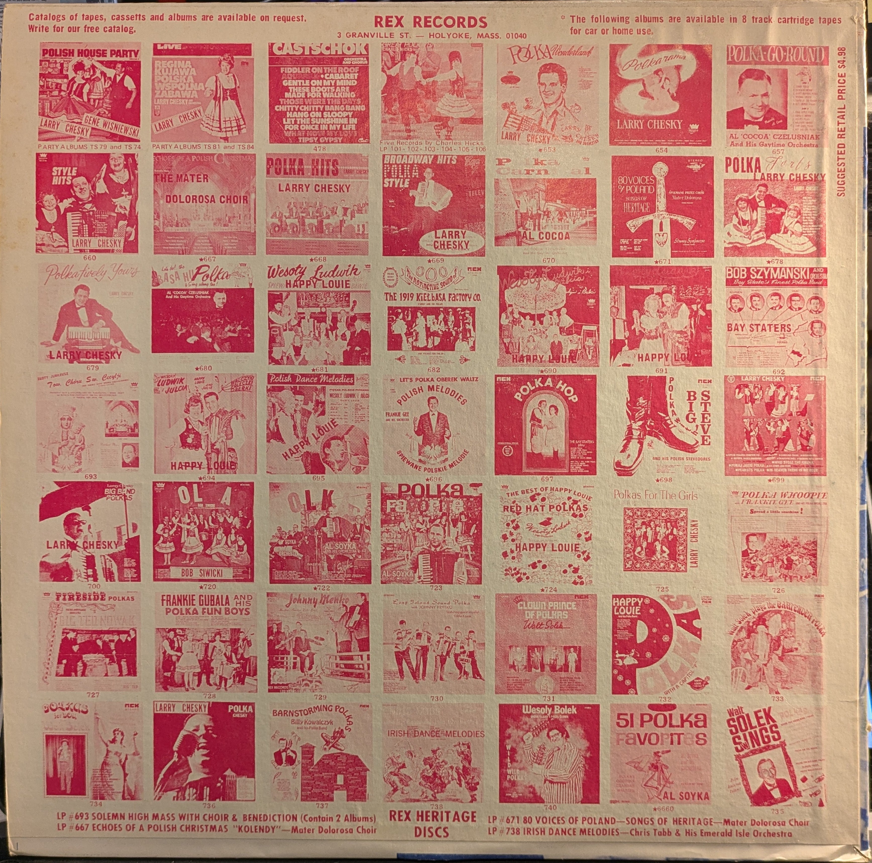 Wesoły Ludwik - Polish Dance Melodies (Piękne Polskie Piosenki) | Very Good Plus (VG+) Excellent (EX)