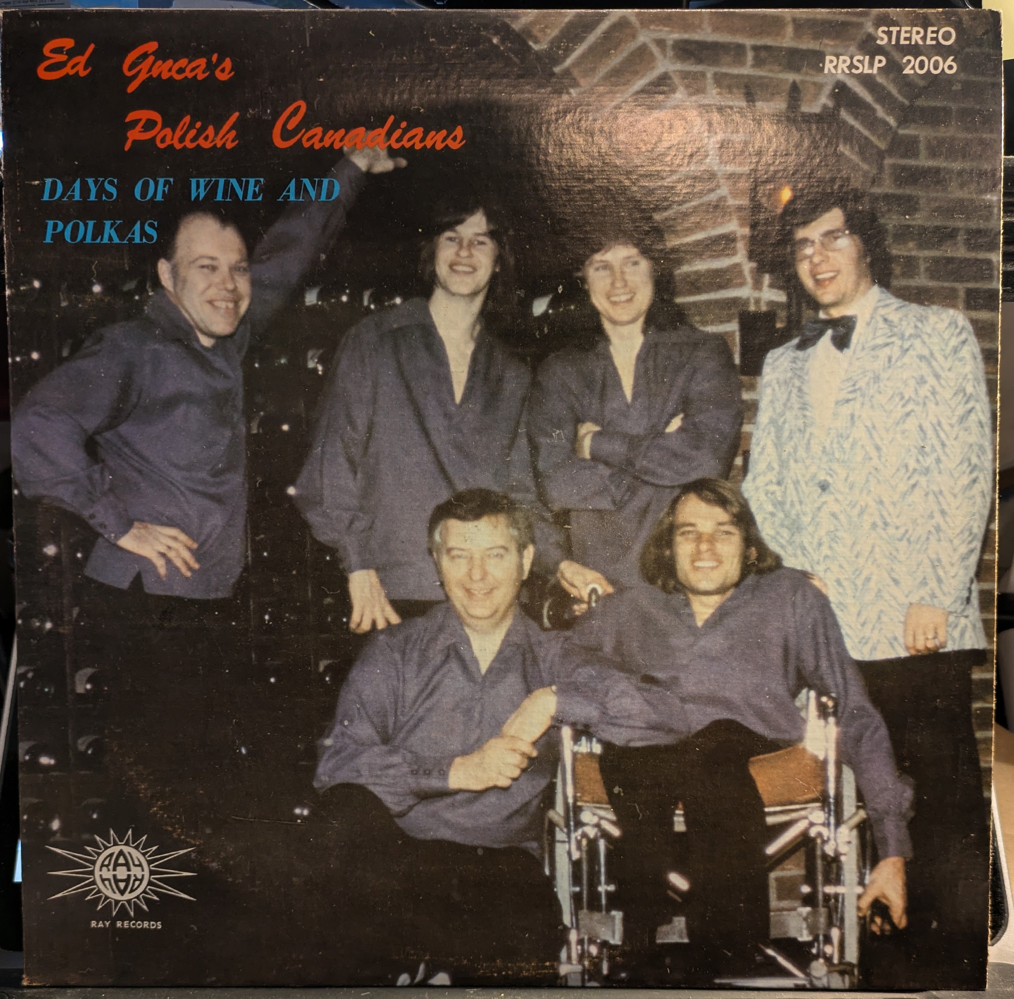 Ed Guca And The Polish Canadians - Days Of Wine And Polkas | Very Good Plus (VG+) Very Good Plus (VG+)