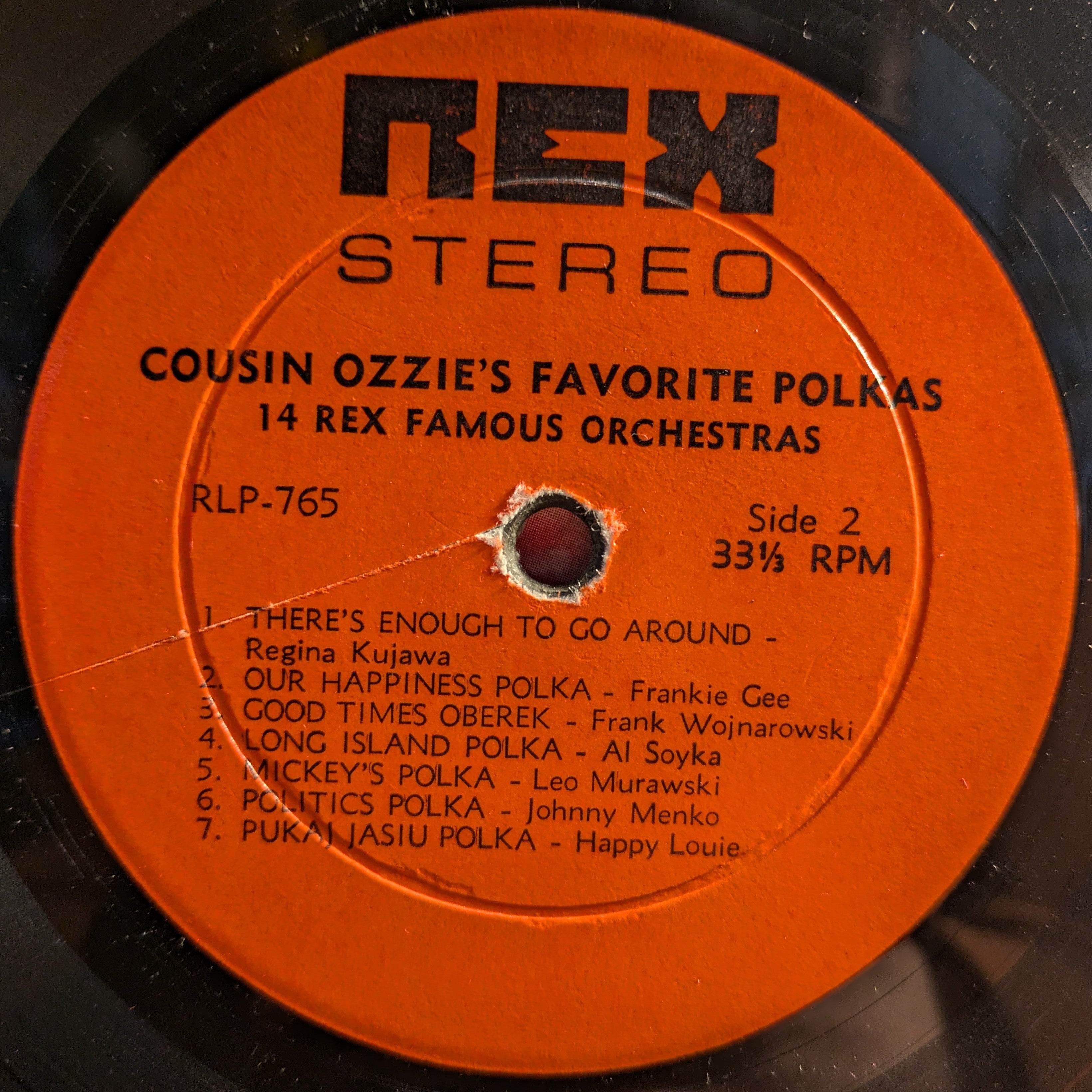 Cousin Ozzie's Favorite Polkas | Very Good Plus (VG+) Excellent (EX)