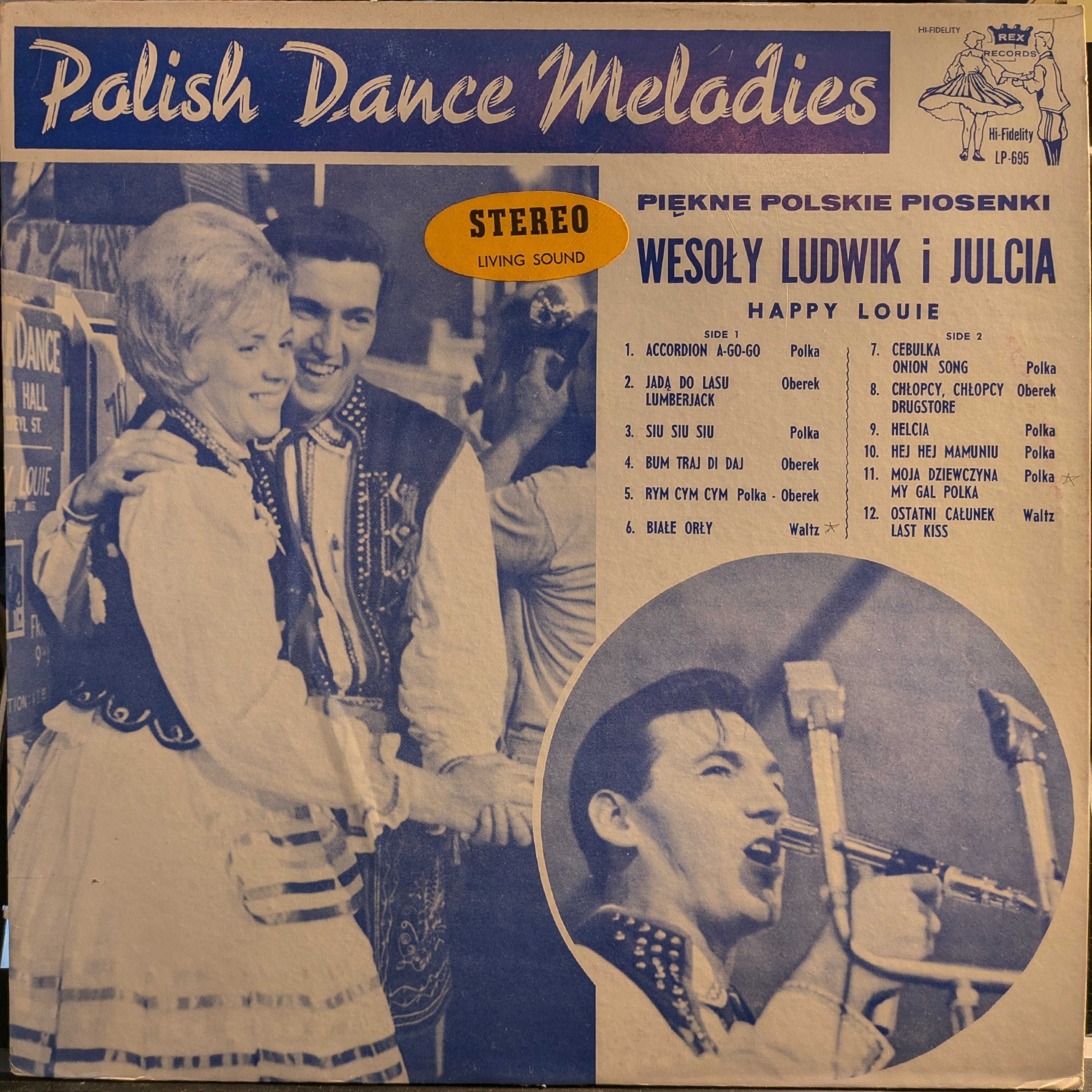 Wesoły Ludwik - Polish Dance Melodies (Piękne Polskie Piosenki) | Very Good Plus (VG+) Excellent (EX)