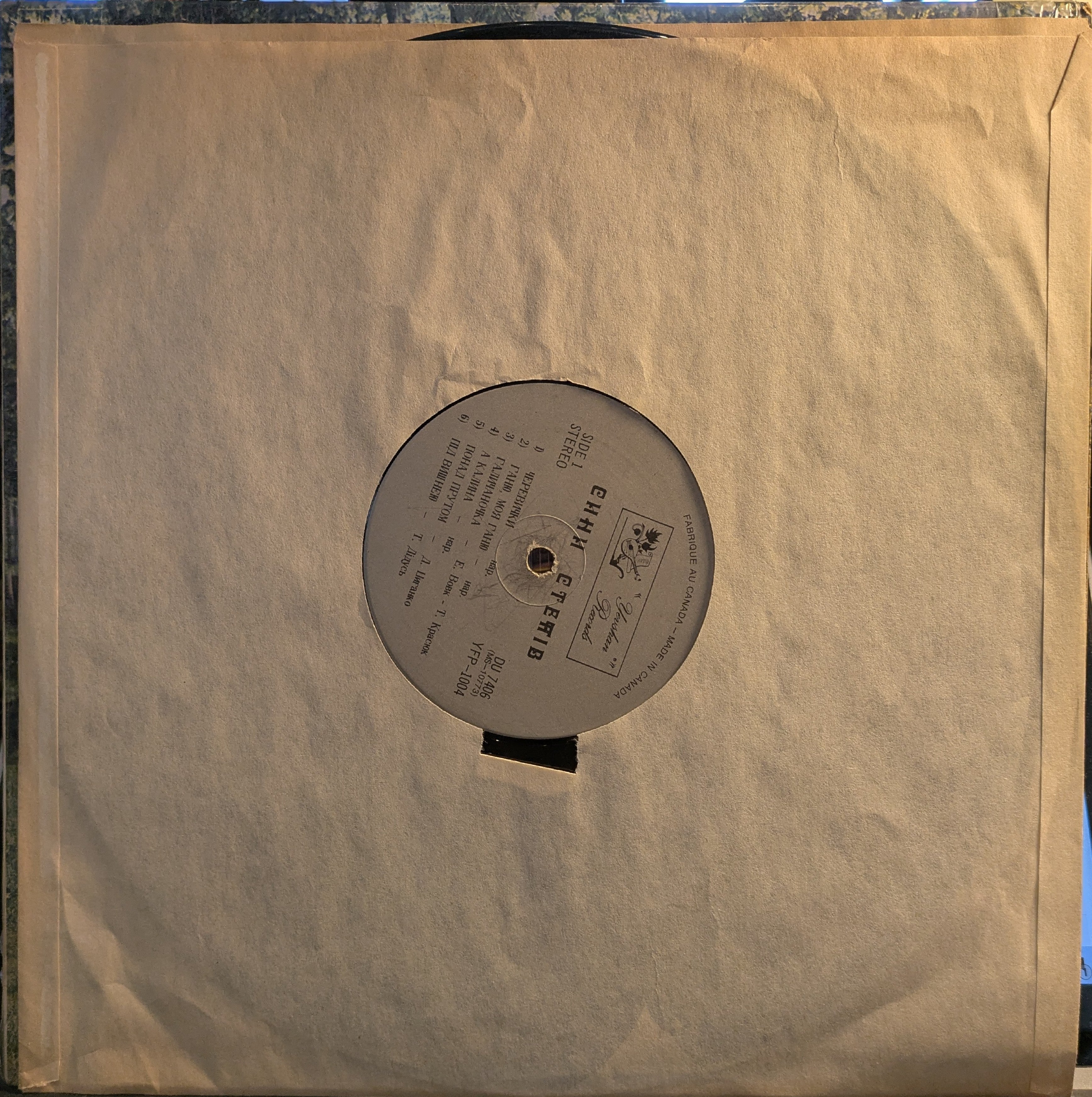 Сини Степів - Сини Степів (VINYL) | Very Good (VG) Excellent (EX)
